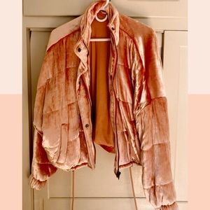 Free People velvet jacket